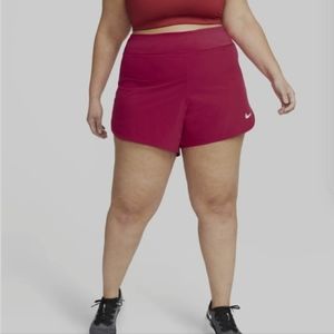 Nike Women's Red Athletic Shorts